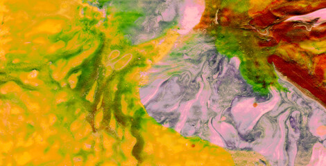 Embrace the Joy: Dive into a Cheerful Kaleidoscope of Colors and Shapes in an Abstract Wonderland