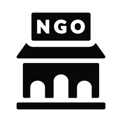 NGO, organization Icon