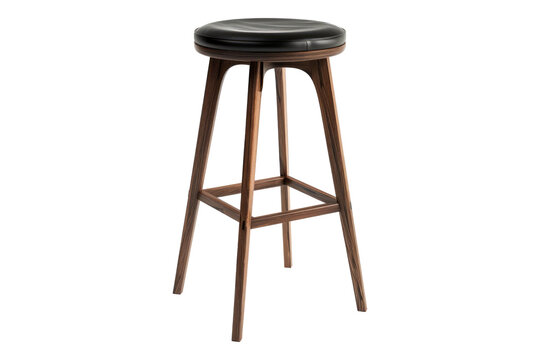 Bar stool isolated on transparent background
