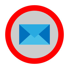 Email Vector Flat Icon design