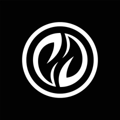 abstract circle logo symbol vector