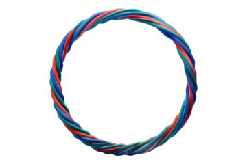 Hula hoop isolated on transparent background