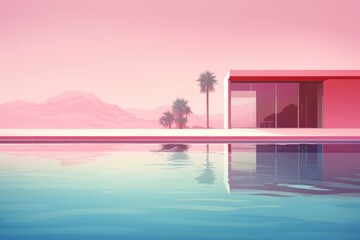 Fototapeta premium Architecture building outdoors nature.