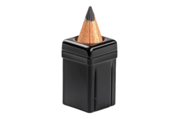 Pencil sharpener isolated on transparent background