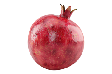 Pomegranate isolated on transparent background