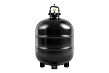 Propane tank isolated on transparent background