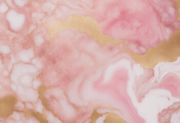 Fototapeta premium Pink background texture pattern marble gold watercolor abstract wallpaper light Background stone pin