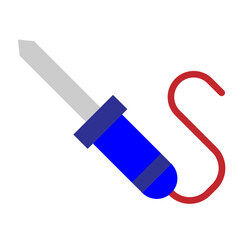 Soldering Vector Flat Icon Design