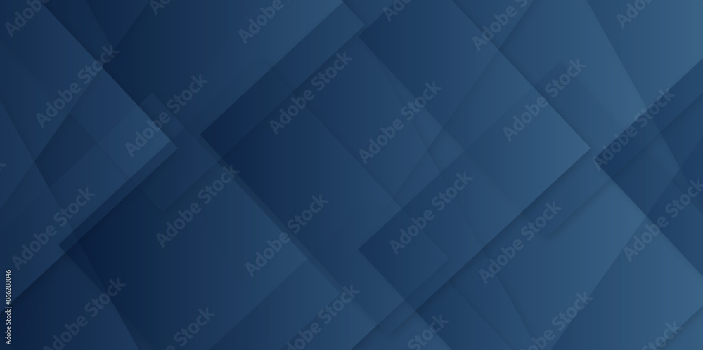 Poster abstract modern blue pattern geometric luxury gradient line background random square shape design. 3