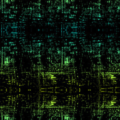 abstract seamless pattern of worn and grunge texture with gradient