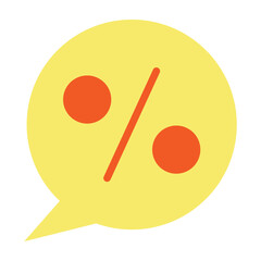 Sale Sign Vector Flat icon design