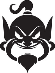 Aladdin Genie Vector Design 