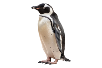 Penguin isolated on transparent background