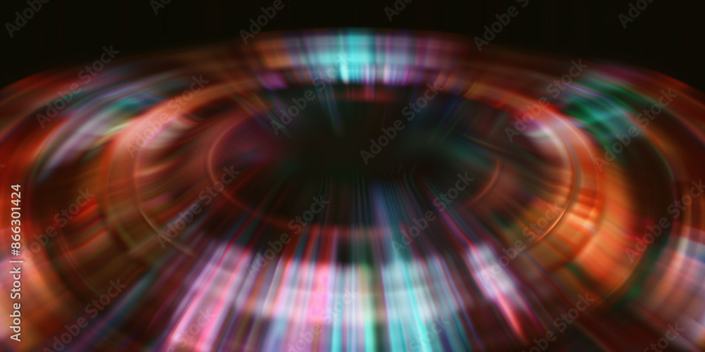Poster abstract illustration of singularity concept. origin of life. space and science. background image. c