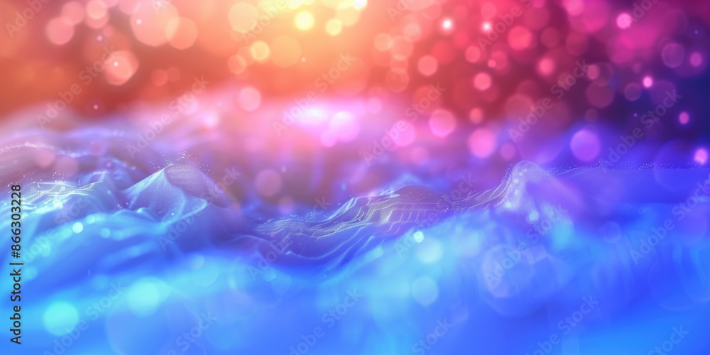 Poster abstract illustration of singularity concept. origin of life. space and science. background image. c