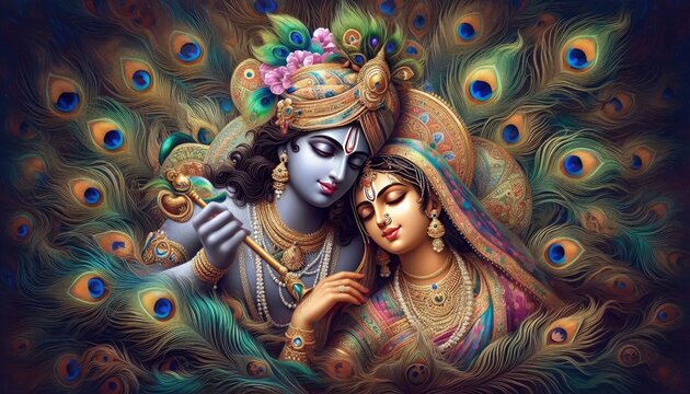 Radha and Krishna