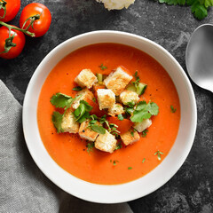 Tomato Gazpacho soup