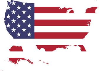 USA complete Map  Icon