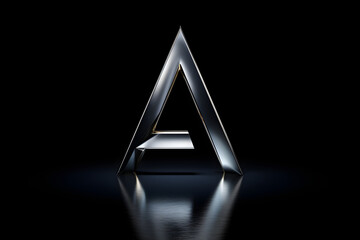 Contemporary and sleek design of 'AA' logo with an ultra-modern touch