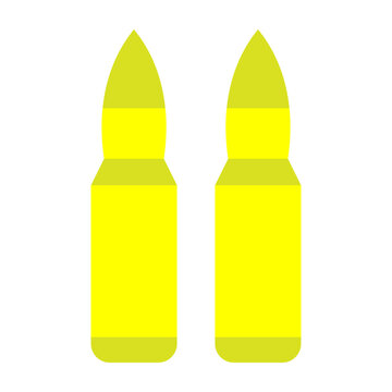 Bulet Vector Flat Icon Design