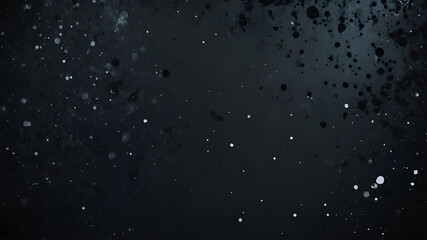 Cool Black Grunge Ink Textures. An abstract black ink texture pattern background digitally altered for effect.