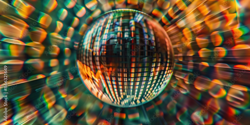 Poster abstract illustration of singularity concept. origin of life. space and science. background image. c