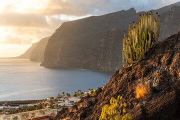 Sunset at Los Gigantes, Tenerife © Daniel