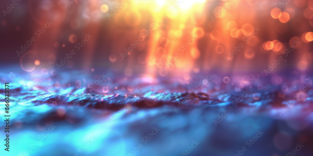 Poster abstract illustration of singularity concept. origin of life. space and science. background image. c