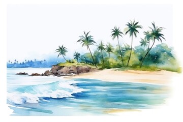 Fototapeta premium Beach outdoors nature plant.