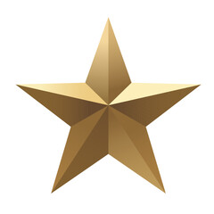 gold star icon on isolated background. Rating review icon for websites and mobile apps. Vector illustration