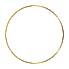 Gold circular frame, circle sketch, circle design, layered circular frame, accessory frame, text. Vector. 