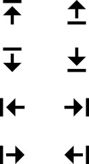 modern thin-line icons. Outline isolated signs for mobile and web