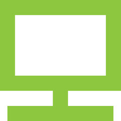 Monitor icon design