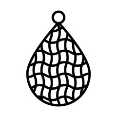 Gillnet line icon