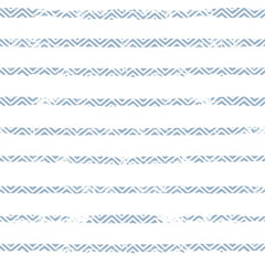 Stripes pattern, summer blue striped seamless vector background, ethnic stitched strokes. tai dye stripes, watercolor paintbrush lines