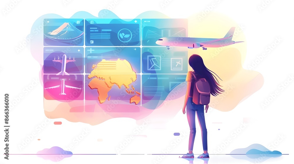 Poster ai driven itinerary builder optimizing travel plans based on user preferences and time constraints