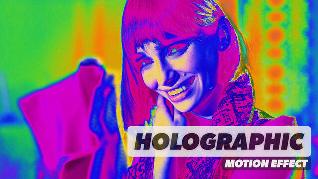 Holographic Procedural Motion Effect 