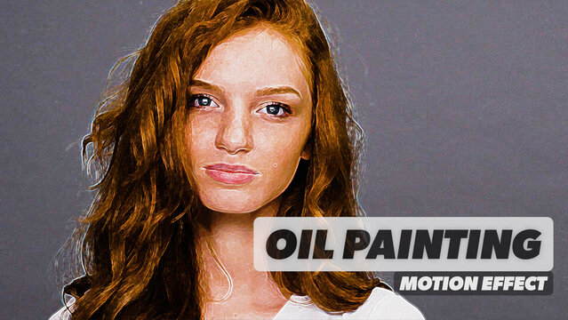 Oil Painting Procedural Motion Effect