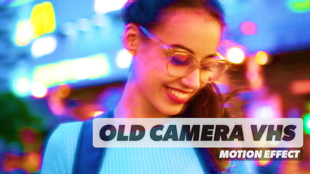 Old Camera Vhs Procedural Motion Effect 