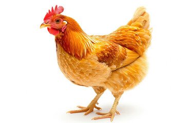 Fototapeta premium chicken isolated on white