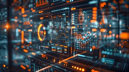 Naklejka premium AI Powered Renewable Energy Forecasting Tool for Resource Management and Sustainability