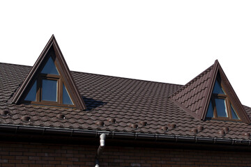 Part of house roof isolated © PumpedVisuals