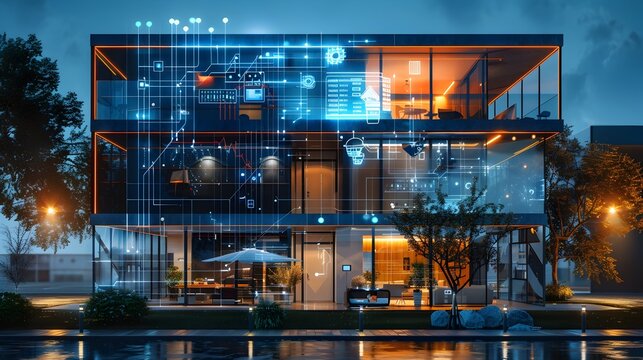 Smart Building Management System Controlling HVAC Lighting and Energy Use for Efficient Resource Management