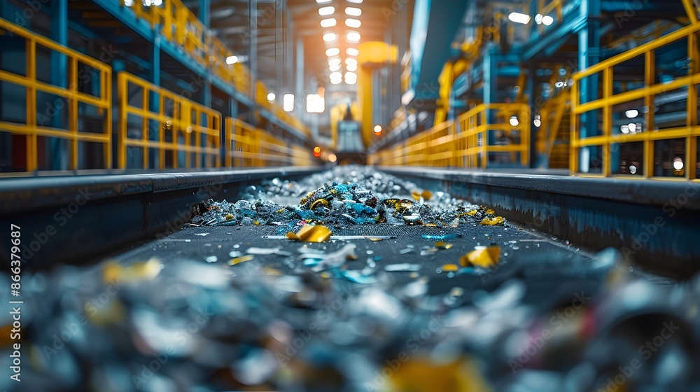 Poster advanced ai powered materials recovery facility for efficient recycling processes