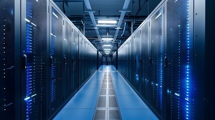 Energy Efficient Data Center Design with Advanced Cooling and Power Management Solutions Resource Management Concept