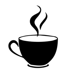 Coffee Cups Silhouettes Collection vector