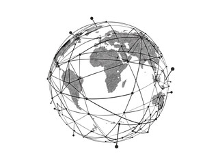 Global Interconnections: A One-Line Drawing Depicting the Power of Global Connectivity