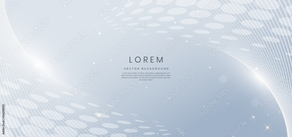 Aufkleber modern background with wave dynamic lines design.