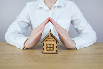 Home insurance concept.