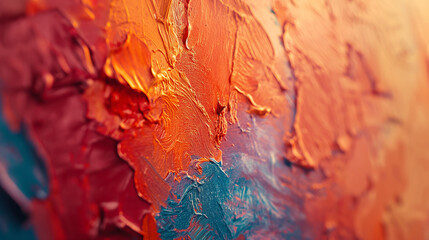 Close-Up of Artistic Details Bright and Intricate